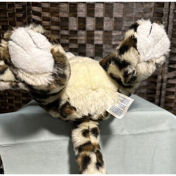 Build A Bear 2006 Snow Leopard 15" World Wildlife Fund WWF Stuffed Animal Plush - Picture 8 of 11